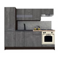 Bucatarie MARINA NEW 230 B Wenge / Decor K352